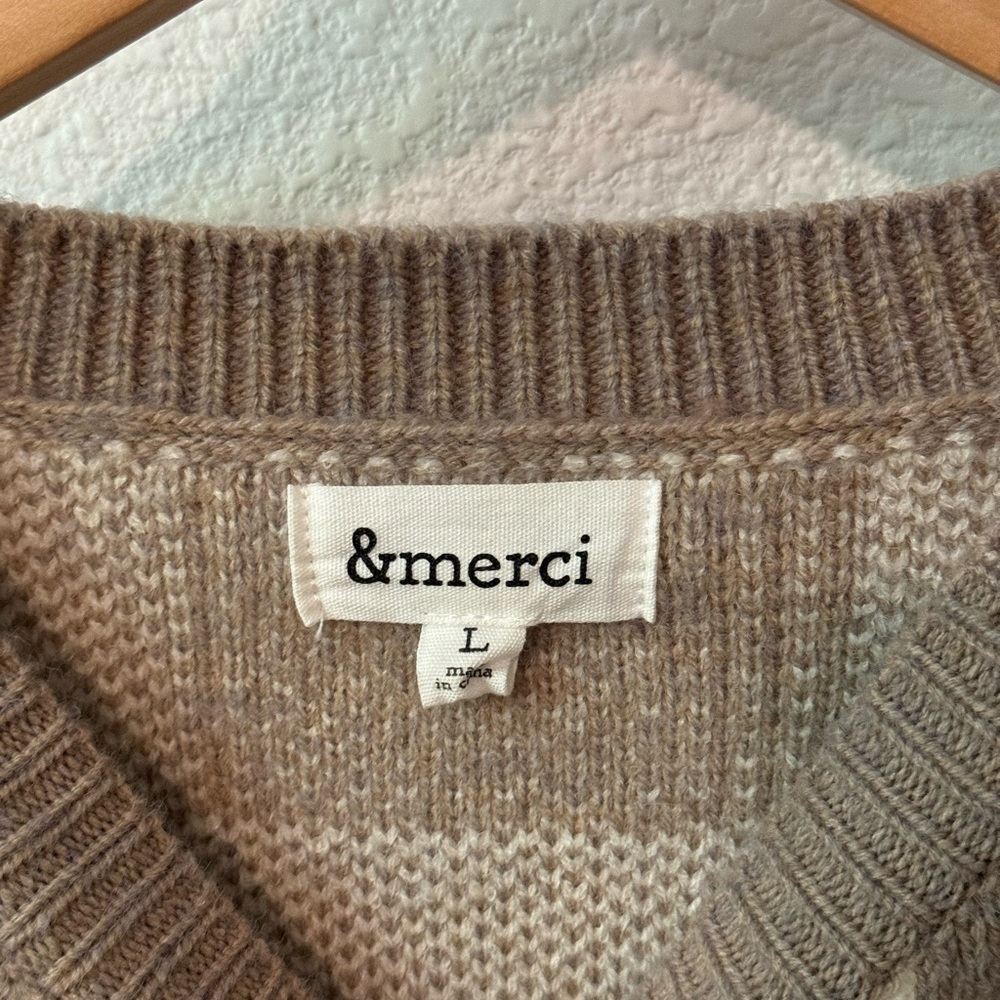 Checkered Sweater Roolee - Picture 2 of 2